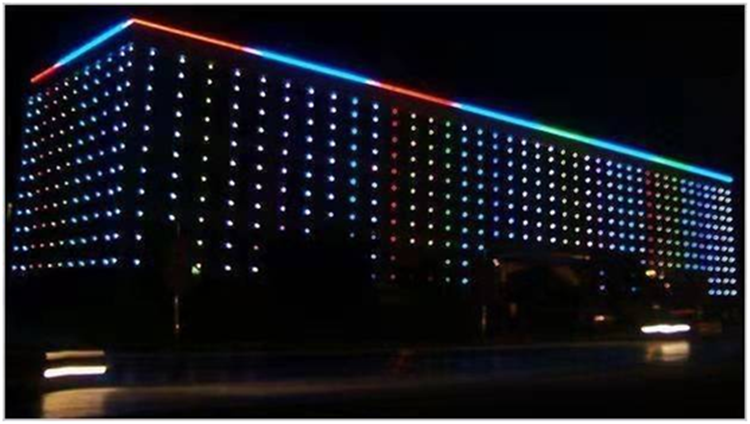 【贵州】酒店亮化全彩LED点光源