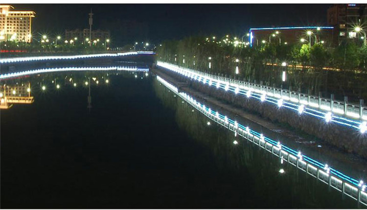 【苏州】LED洗墙灯亮化打造沿河两岸夜景